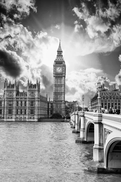 Casas do Parlamento, Palácio de Westminster — Fotografia de Stock