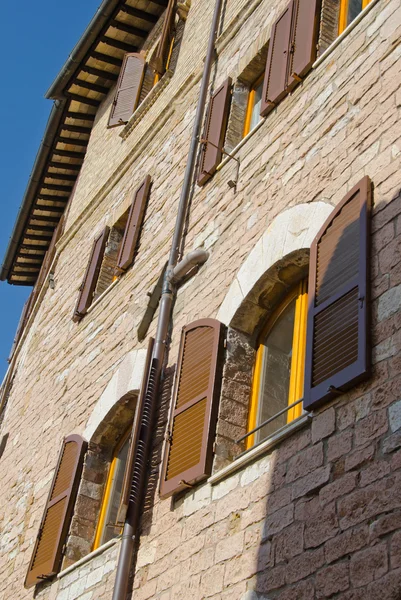 Architektonisches Detail der Assisi in Umbrien — Stockfoto