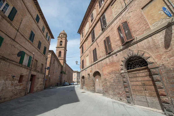 Small Medieval Town in Tuscany, Italy — Stock Photo, Image