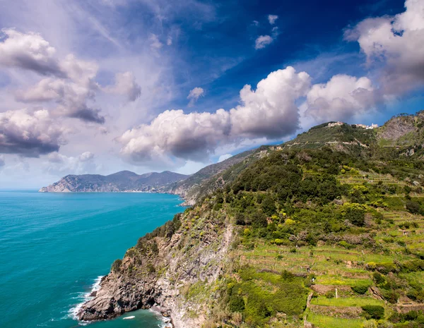 Wonderful landscape of Cinque Terre Coast, Italy — Stock Photo, Image