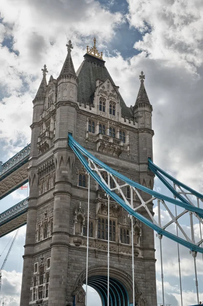 Londra, İngiltere. harika manzara, muhteşem kule Köprüsü — Stok fotoğraf