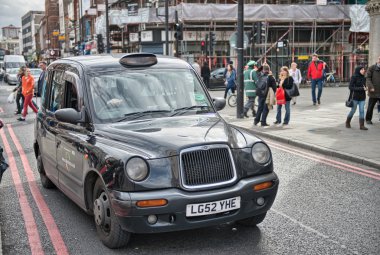 Londra - 20 Ekim: tx1, Londra taksi de hackney carriage denir