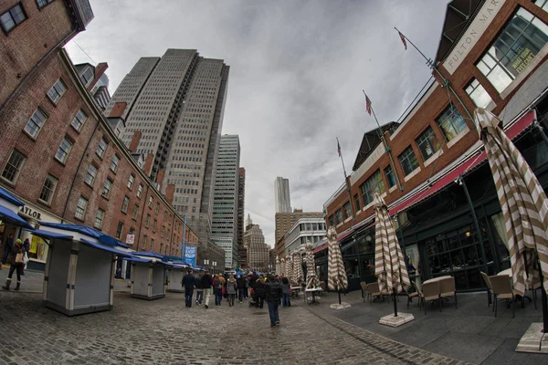 NOVA CIDADE DA IORQUE - FEB 22: South Street Seaport, 22 de fevereiro de 2011 — Fotografia de Stock