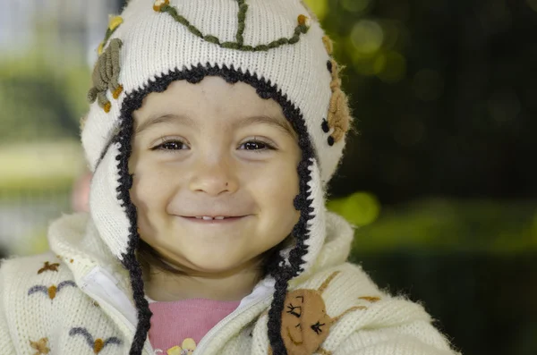 Felicità nel volto di un bambino — Foto Stock