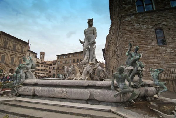 Piazza della signoria, Florencia —  Fotos de Stock