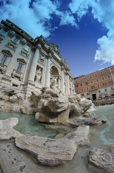 Fonte de Trevi, Roma — Fotografia de Stock