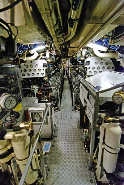 Interior del submarino, Sydney — Foto de Stock