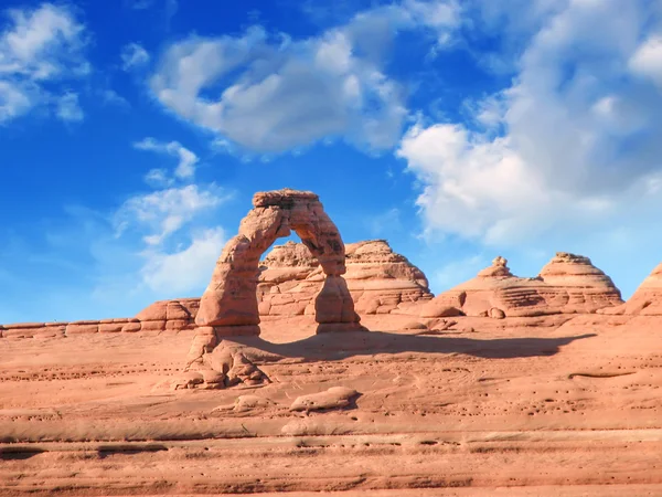 Delicate arch in Arches National Park, Utah — Stock Photo, Image