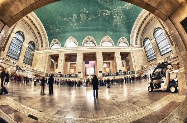 NEW YORK CITY - MAR 18: Interior of Grand Central Station on Mar — Stock Photo, Image