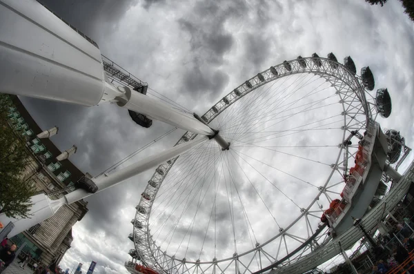 Beautiful view of London with city landmarks — Stock Photo, Image