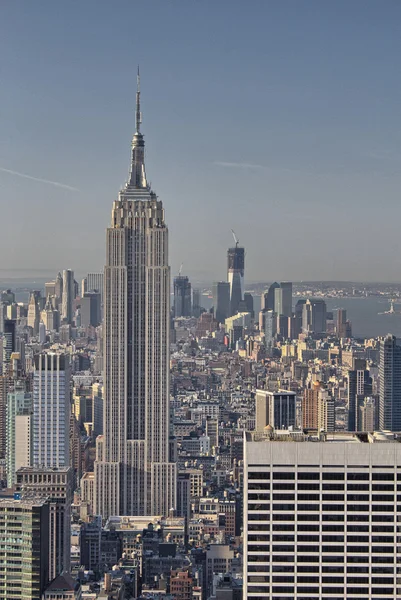 NEW YORK CITY - 20 MAR: L'Empire State Building il 20 Mar 201 — Foto Stock