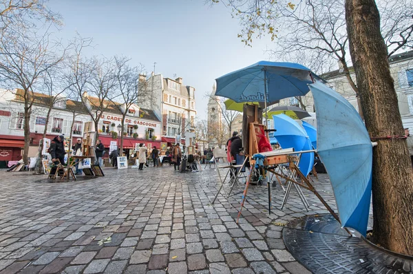 パリ - 12 月 3 日: 街とパリのモンマルトルのテルトル — ストック写真
