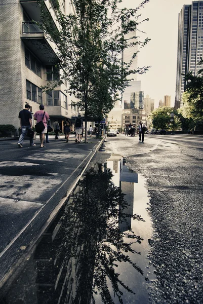 Detalle de arquitectura de Nueva York, EE.UU. . — Foto de Stock