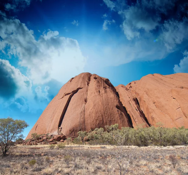 Krásné barvy Outback v zimní sezóně - Austrálie — Stock fotografie