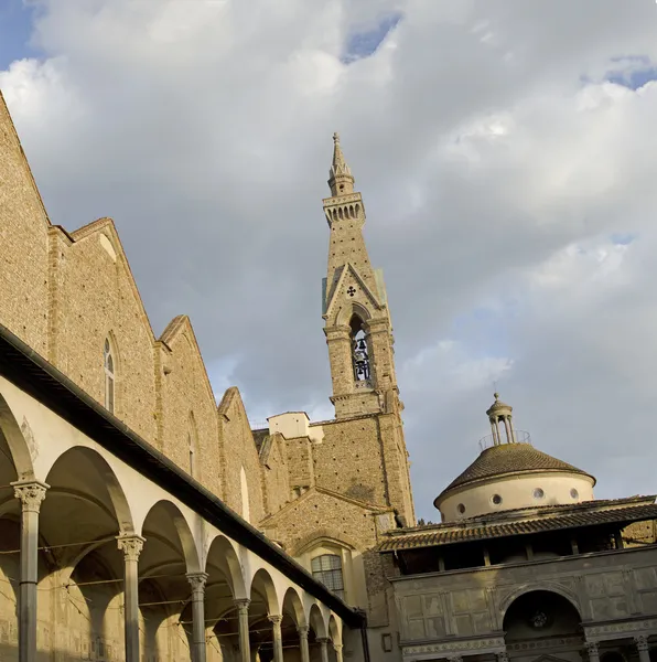 Basílica de Santa Croce en Florencia —  Fotos de Stock