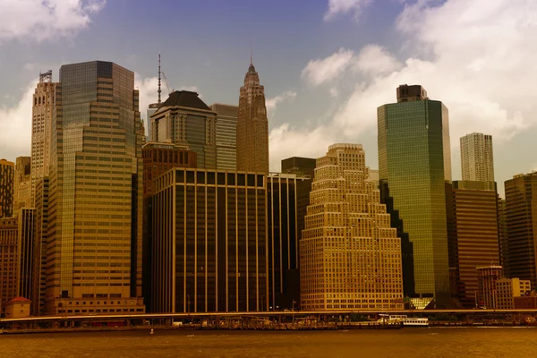 Gebäude von manhattan - New York Skyline — Stockfoto