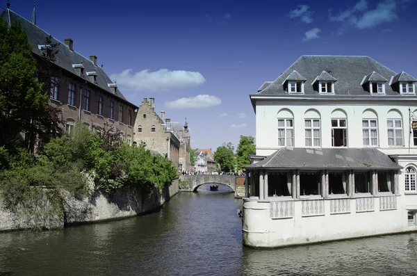 Kleuren van Brugge in het voorjaar — Stockfoto