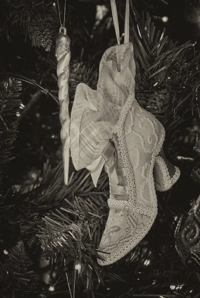Palline di Natale e decorazioni Albero — Foto Stock
