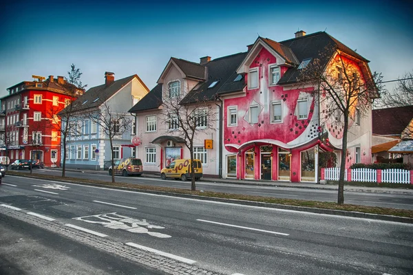 VIENNA - JAN 7: Ruas da cidade em 7 de janeiro de 2010 em Viena — Fotografia de Stock