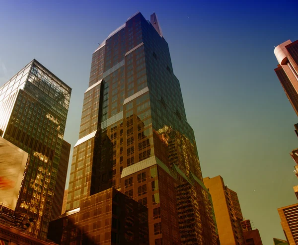 Nézett felfelé, a new york city — Stock Fotó