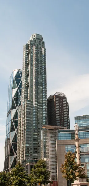 New Yorkban a felhőkarcolók manhattan csodálatos — Stock Fotó