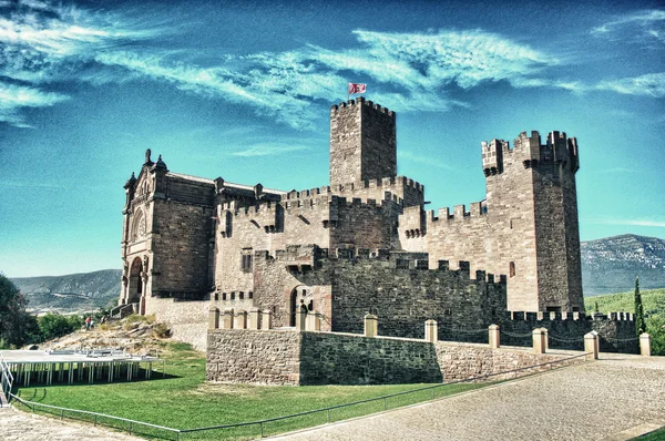 Słynny Zamek w kraju Basków — Zdjęcie stockowe