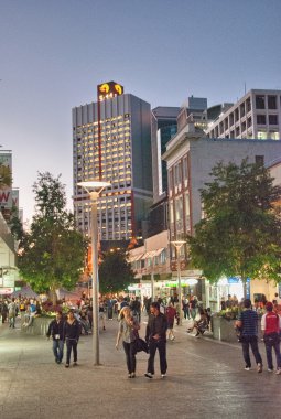 Brisbane - Temmuz 16: 16 Temmuz 2010 Brisbane kent sokakları