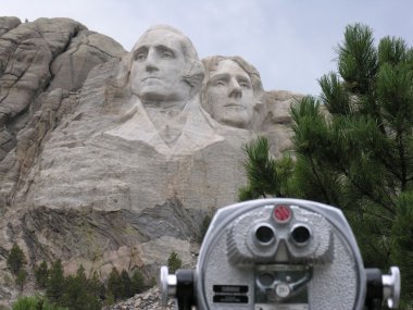 rushmore Dağı Ulusal Anıtı, Cumhurbaşkanlığı yüzlere kilit taşı,