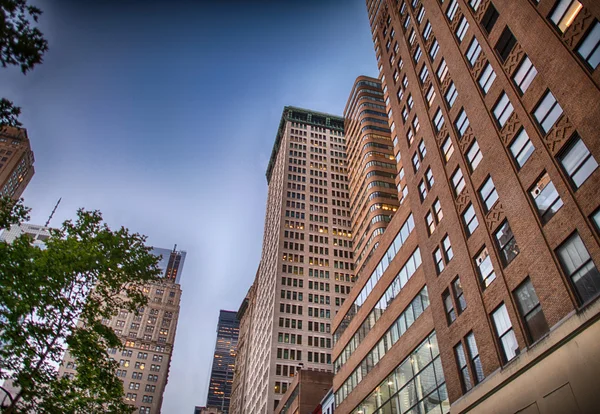 Fantastisk utsikt över new Yorks skyline — Stockfoto