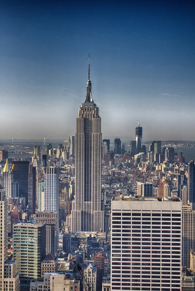 NOVA CIDADE DA IORQUE - MAR 21: Vista de Manhattan — Fotografia de Stock