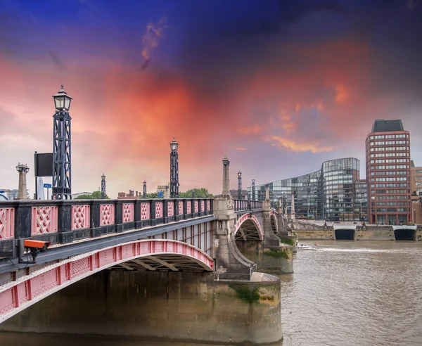 Lambeth bridge, Londýn — Stock fotografie
