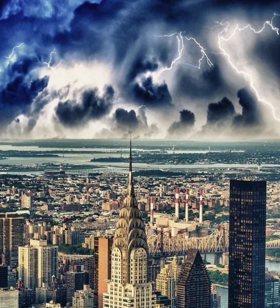 Fırtına ve şimşek new york City