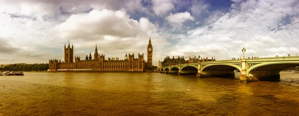 ロンドン。ウェストミン スター地区のパノラマ ビュー — ストック写真