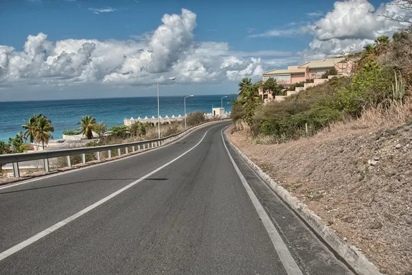 Belle côte de Saint-Martin - Antilles néerlandaises — Photo