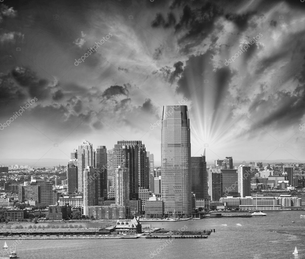 New York Skyline from Jersey City  Photographer headshots, Street