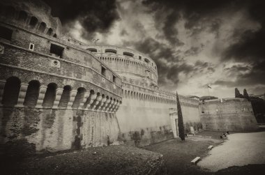 castel santangelo Roma kale görünümü