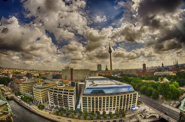 Berlin ve onun Simgesel — Stok fotoğraf