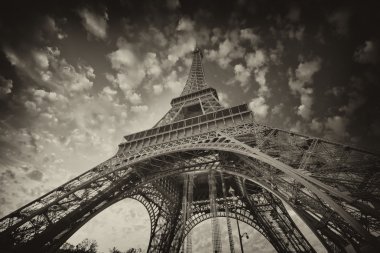 tüm onun ihtişamı - paris eiffel kulesinde harika manzarasını