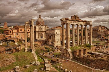 Roma kalıntıları Roma, fori Imperiali.