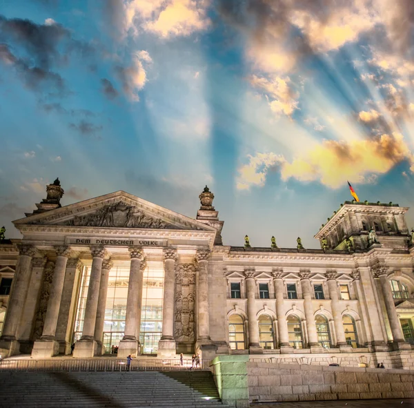 Reichstagu w Berlinie,. — Zdjęcie stockowe