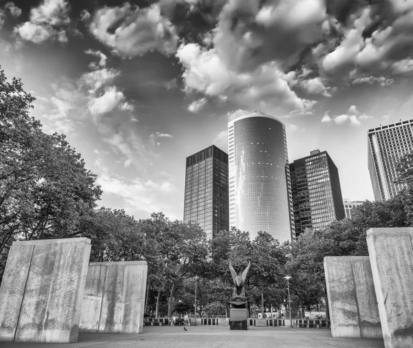 The Navy Memorial in Battery Park, Lower Manhattan - New York — Stock Photo, Image