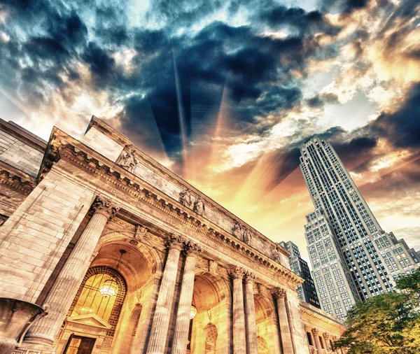 The New York Public Library. — Stock Photo, Image