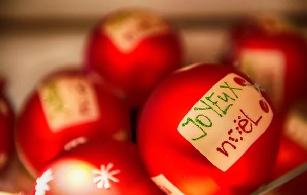 Hermosas decoraciones de Navidad — Foto de Stock