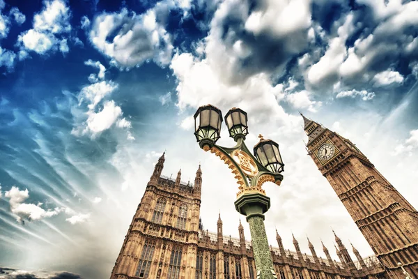 Westminster palace i london — Stockfoto