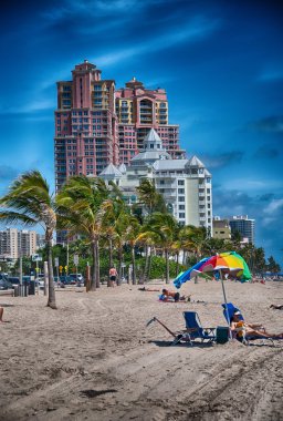güzel renkler kıyılarının fort lauderdale, florida