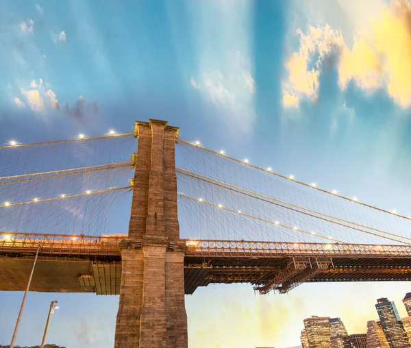 Die brooklyn bridge — Stockfoto
