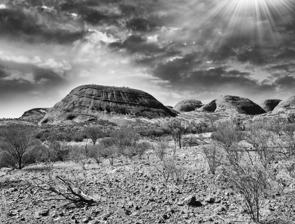 Rochas arredondadas do Território do Norte, Austrália — Fotografia de Stock