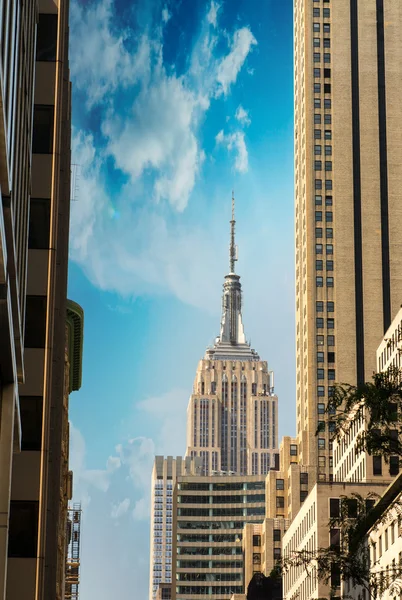 Небоскрёб Empire State Building — стоковое фото