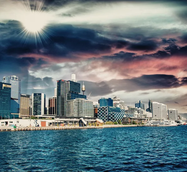 Darling harbour in sydney — Stockfoto