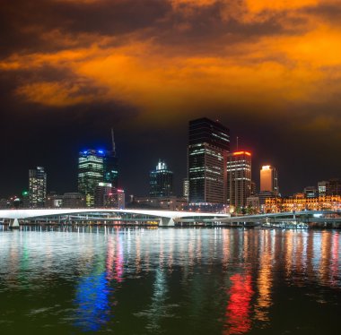 Brisbane manzarası, gece